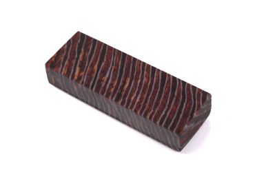 Bloc de molaire de mammouth stabilisé rouge by Raffir